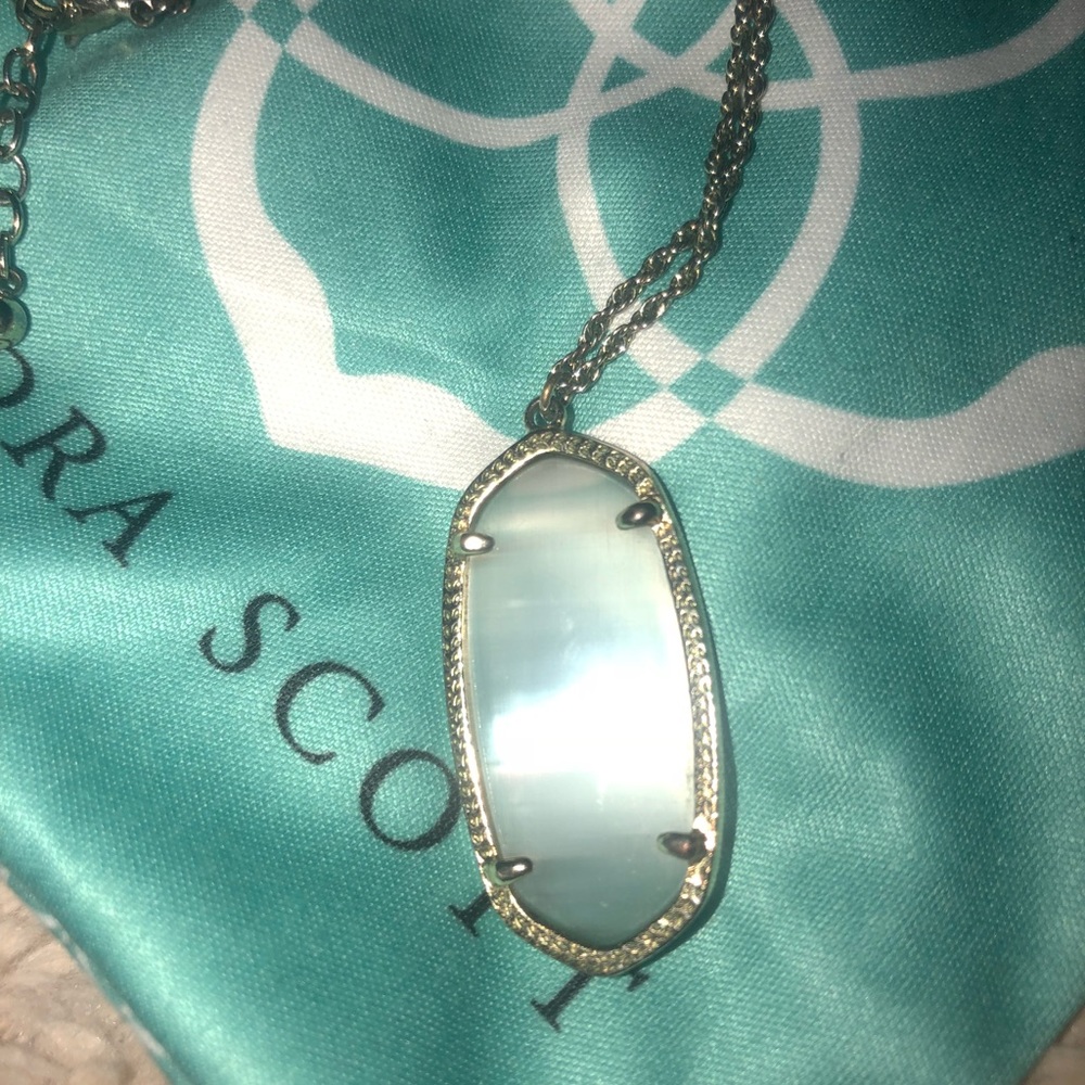 Kendra Scott iridescent pendant
